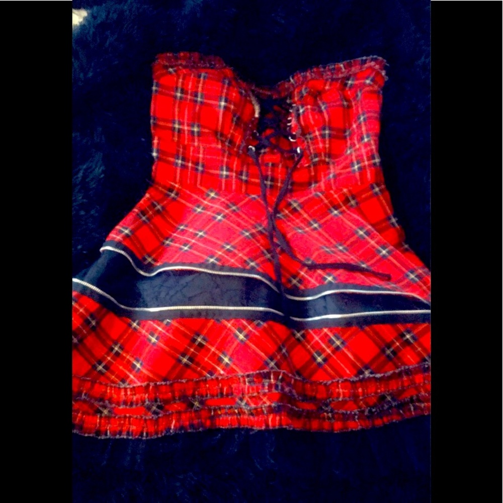 Hellbunny plaid dress